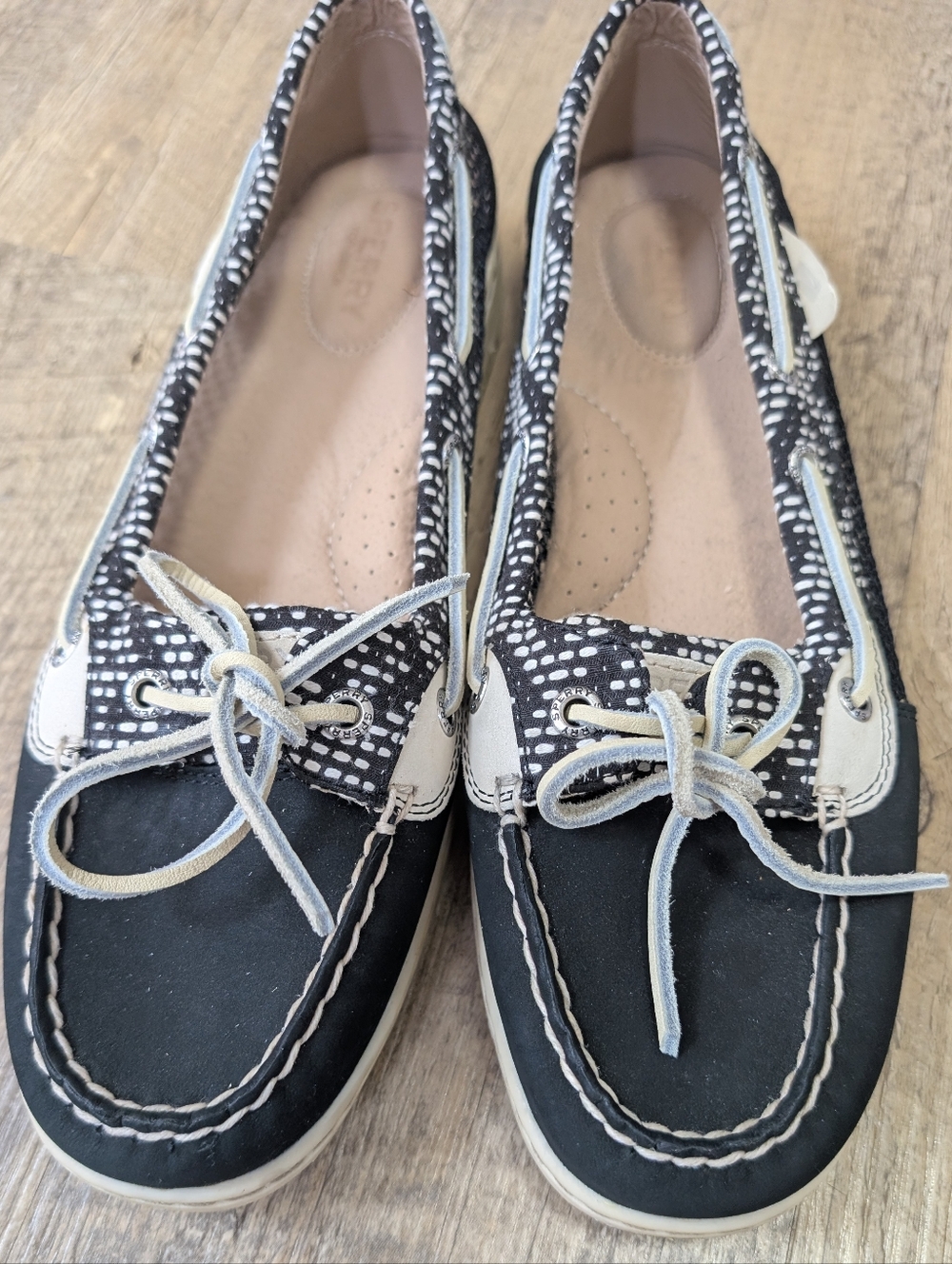 Sperry Top Sider Angelfish Slip On Boat Shoes. Size 10
